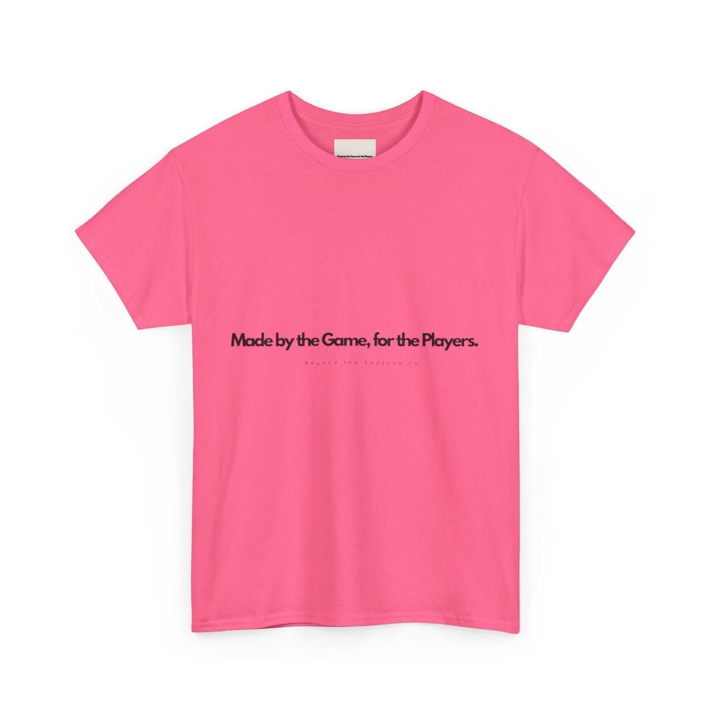 Motivational Unisex Heavy Cotton Tee - Made by the Game, for the Players